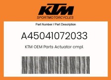 Ktm genuine actuator d'occasion  Expédié en Belgium
