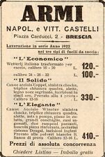 Pubblicità vintage armi usato  Fucecchio