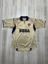 Usado, CAMISA DE FUTEBOL VINTAGE NIKE ARSENAL 2001-2002 SEGA OURO RARO Tamanho G comprar usado  Enviando para Brazil