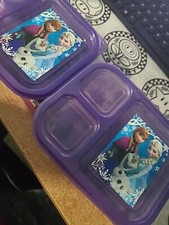 Lote de 2 brinquedos Disney Frozen kit de almoço seccionado Peachtree comprar usado  Enviando para Brazil