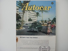 Autocar 1952 rover for sale  HUNTINGDON