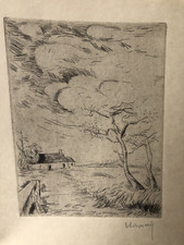 Gravure maurice vlaminck d'occasion  Paris XVIII