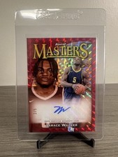 2023-24 Topps Finest Masters Auto Jarace Walker Vermelho Geométrico Rc Auto/5 Pacers! comprar usado  Enviando para Brazil