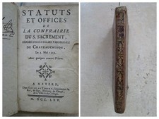 Confrairie sacrement château d'occasion  Châtillon-en-Bazois