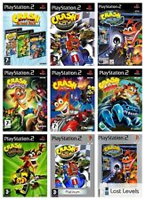 Ps2 crash bandicoot for sale  GLASGOW