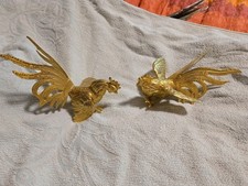 Paar kämpfende hähne gebraucht kaufen  Bad Lobenstein