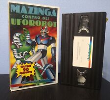 Vhs animazione mazinga usato  Ziano Piacentino