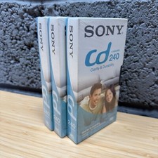 Sony vhs 240 for sale  TADLEY