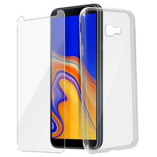 VERRE TREMPÉ + COQUE ANTICHOC TRANSPARENTE Pour SAMSUNG GALAXY J6 PLUS 2018 + comprar usado  Enviando para Brazil
