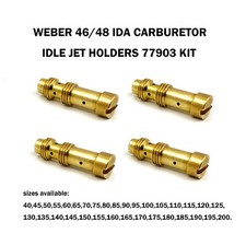 4PÇS PORTA-JATOS OCIOSOS CARBURADOR WEBER 46/48 IDA 77903 comprar usado  Enviando para Brazil