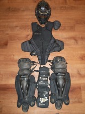Equipamento de apanhador Mizuno Rawlings YOUTH preto, usado comprar usado  Enviando para Brazil