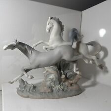 Lladro porcelain horses for sale  Ivoryton