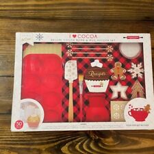 Conjunto Deluxe Bomba de Cacau e Caneca Abraçador - Conjunto de 50 Peças (Food Items Not Inc) Natal comprar usado  Enviando para Brazil
