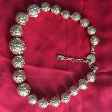 Collier métal doré d'occasion  Paris XX
