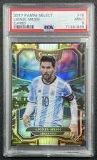 LIONEL MESSI PSA 9 2017 PANINI SELECT SOCCER #76 CAMO PRIZM 2/20 comprar usado  Enviando para Brazil