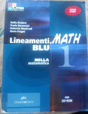 Lineamenti.math blu vol. usato  Genova