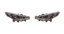 FARÓIS DIANTEIROS PEUGEOT 207 HATCH & CC PRETO DRL comprar usado  Enviando para Brazil