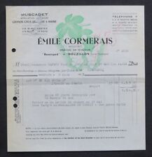 Facture mouzillon 1963 d'occasion  Nantes-