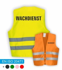 Wachdienst warnweste signalwes gebraucht kaufen  Legden