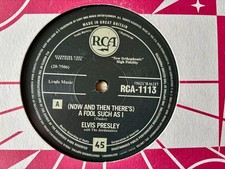 Elvis presley fool for sale  NORTH SHIELDS
