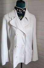 Imperméable blanc caban d'occasion  Perpignan-