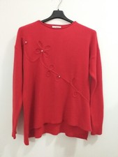 Maglione donna rosso usato  Matera