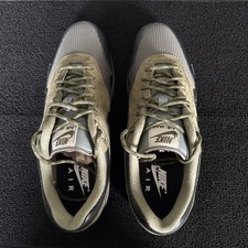Masculino Tamanho 12 - Nike Air Max 1 "Nike By You" Médio Preto Oliva Cinza, usado comprar usado  Enviando para Brazil