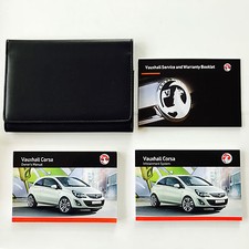 Usado, VAUXHALL CORSA D MANUAL DO PROPRIETÁRIO PACOTE + NOVO LIVRO DE SERVIÇO EM BRANCO 2012-2015 comprar usado  Enviando para Brazil