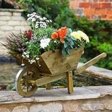 Large wooden wheelbarrow for sale  LONDON