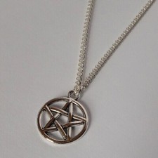 Silver plate pentagram for sale  BIRMINGHAM