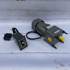 MOTOR DE INDUÇÃO 250W M6250-401; CABEÇA DE ENGRENAGEM 6GN-10K + CONTROLADOR comprar usado  Enviando para Brazil