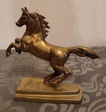 Pferdefigur massiv messing gebraucht kaufen  Bremen