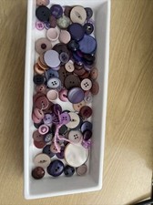 Purple buttons for sale  ORMSKIRK