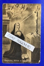Cartolina antica santa usato  Italia