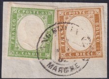 Sardegna c.5 verde usato  Torino