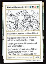 Mtg slivdrazi monstrosity usato  Bari