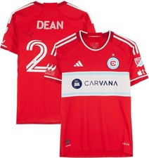 Usado, Camiseta autografada Jonathan Dean Chicago Fire FC assinada MU #24 da temporada 24 MLS comprar usado  Enviando para Brazil