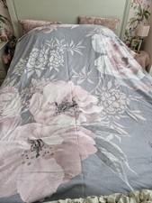 Grey pink floral for sale  WILMSLOW