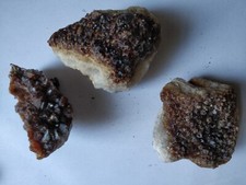 Raw citrine cluster for sale  TORQUAY