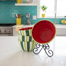 Watermelon striped serving for sale  Nampa