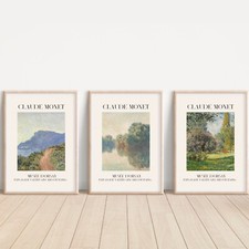 Claude monet wall for sale  LONDON