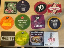 Assorted beer mats for sale  WARRINGTON