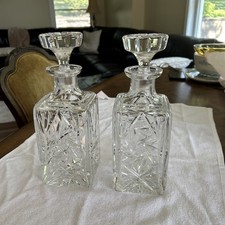 Pair liquor decanters for sale  Northport