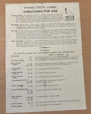 Staking tools leinen for sale  BISHOP'S STORTFORD