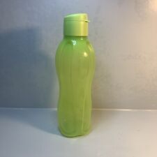 Garrafa de água Tupperware Eco 34 oz/1 litro grande verde claro com tampa flip-top comprar usado  Enviando para Brazil