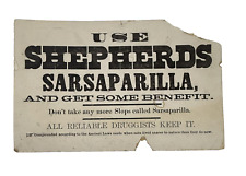 Antique shepherds sarsaparilla for sale  USA