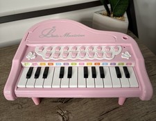 Teclado brinquedo piano para crianças presente idade 1+ 24 teclas criança 24 teclas rosa testado, usado comprar usado  Enviando para Brazil