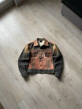 Just Cavalli Vintage Tiger Stonewashed Kurtka dżinsowa japoński brąz rozmiar męski S na sprzedaż  PL