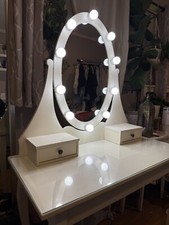 White vanity desk for sale  Hayward