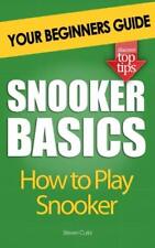 Snooker basics play for sale  UK